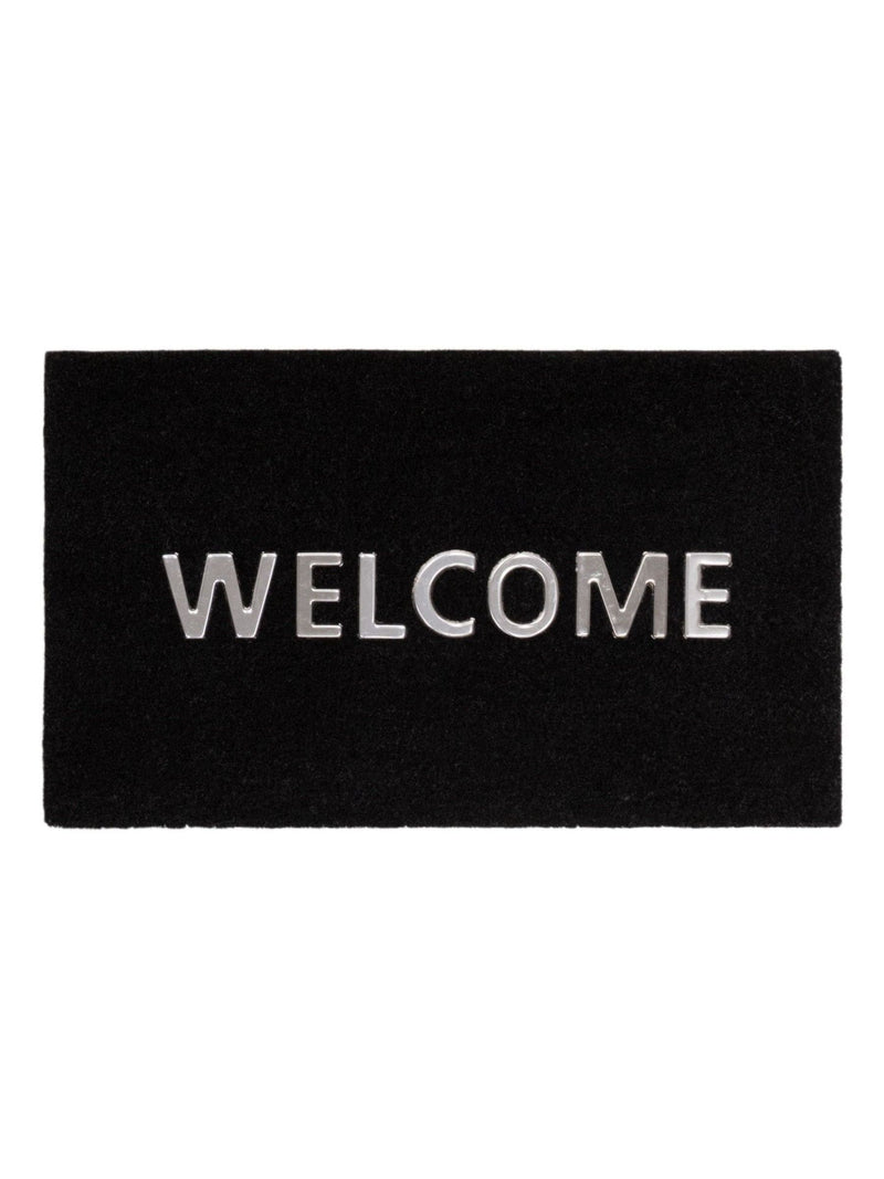 Asiatic Rugs black coir doormat 40x120cm, imported from the UK