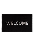 Asiatic Rugs black coir doormat 40x120cm, imported from the UK