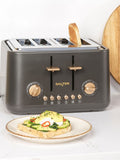 Salter Charcoal Pebble 4-slice toaster (British brand)