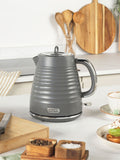 Salter Grey Ripple kettle 1.7 litre (British brand)