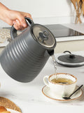 Salter Grey Ripple kettle 1.7 litre (British brand)