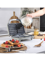 Next Salter Black Kuro Deep Fill Waffle Maker- Buy online at McGrocer