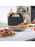 Salter Black Kuro waffle maker (British brand)