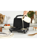 Salter Black Kuro waffle maker (British brand)