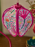 Lucy Tiffney pink petal flower table lamp, UK version