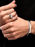 Orelia London silver tone curb chain bracelet, imported from the UK