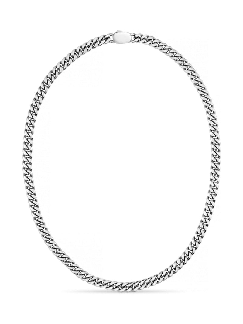 Orelia silver chunky curb chain necklace, imported from the UK