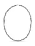 Orelia silver chunky curb chain necklace, imported from the UK