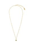 Orelia London gold tone emerald star charm necklace, imported from the UK