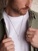Next Orelia London Silver Tone Solid Bar Necklace- Buy online at McGrocer