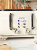 Salter Cream Retro 4-Slice Toaster (British brand)