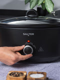 Salter Black Kuro 6.5L slow cooker (British brand)