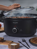 Salter Black Kuro 6.5L slow cooker (British brand)