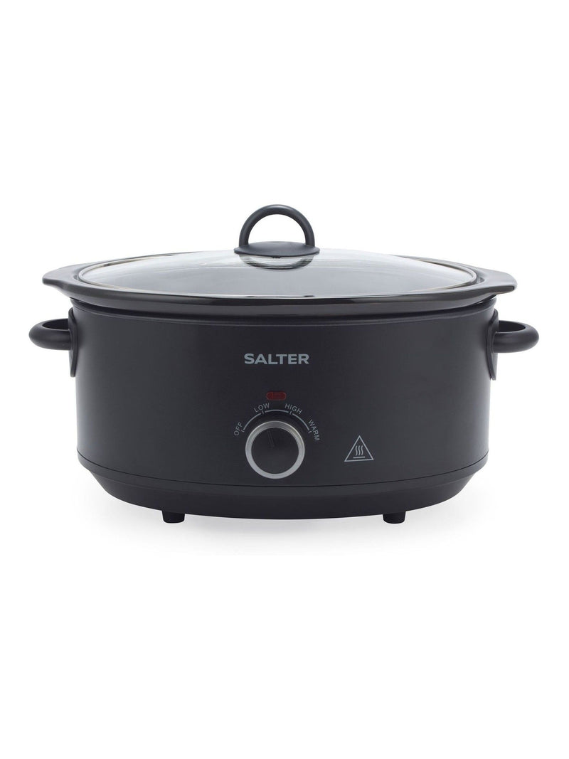 Salter Black Kuro 6.5L slow cooker (British brand)