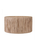 Pacific Lifestyle natural raffia cylinder lampshade, imported from the UK