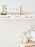 My 1st Years personalised safari shelf, imported from the UK