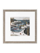 Next Village Haven Wall Art Framed Coastal Print 42cm x 42cm- Buy online at McGrocer