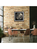 Karen Reavill record wall art 69cm x 69cm - British product