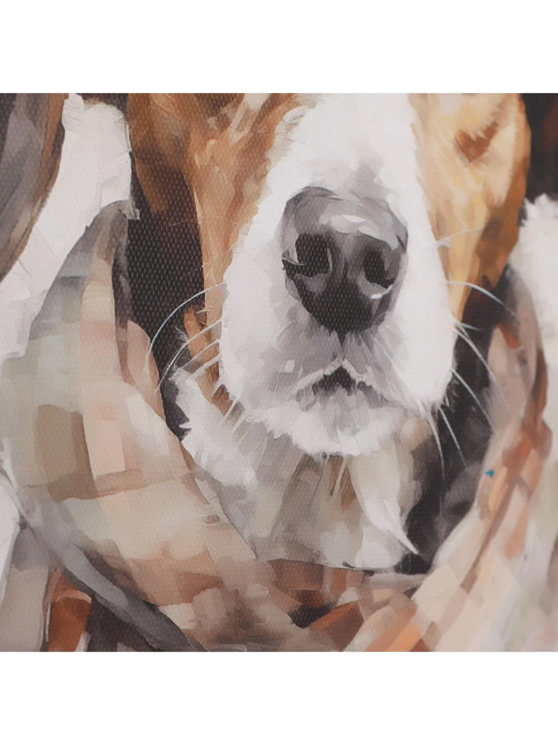 Art Marketing dog portrait wall art 38cm x 38cm - British product