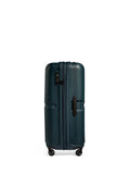 Antler blue large Single Stripe luggage polypropylene shell, UK version