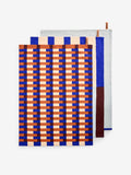 MADE.COM Brown Terri tea towels set of 3, imported from the UK