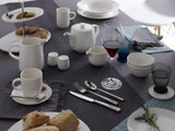 John Lewis round marble coasters set of 4 white (British brand)