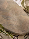 Grey Valencia Mango Wood Large Serving Board, UK version