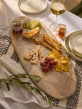 Grey Valencia Mango Wood Large Serving Board, UK version