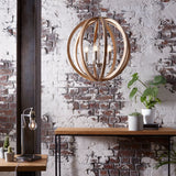 John Lewis Lars ceiling light in ash wood - British product