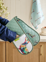 Next Teal Blue Sausage Dog Oven Gloves- Buy online at McGrocer