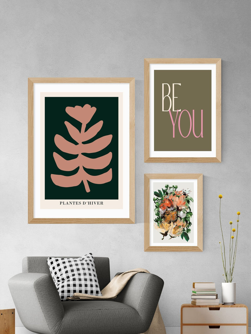 East End Prints Oak Magnolia by Dan Hobday