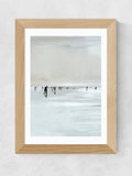 East End Prints Oak Beachy framed art print - British product