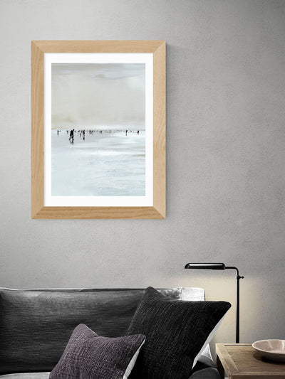 Next East End Prints Oak Beachy by Dan Hobday Framed Art Print- Buy online at McGrocer