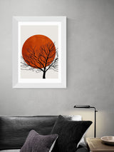 Next East End Prints White Warm Winter Art Print- Buy online at McGrocer