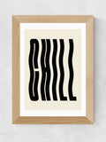 East End Prints Oak Chill by Luxe Poster Co