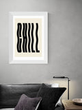 East End Prints White Chill by Luxe Poster Co by Luxe Poster