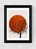 East End Prints Black Warm Winter art print - British product