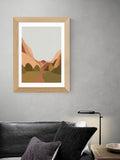 East End Prints Oak Morning Walk print - British product