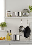 Le Creuset stainless steel multi-steamer with glass lid, 22cm, UK version
