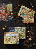 Gibsons Beautiful Britain UK Map jigsaw puzzle 1000 pieces, UK version