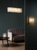 John Lewis Dazzle crystal mirrored wall light clear - British product