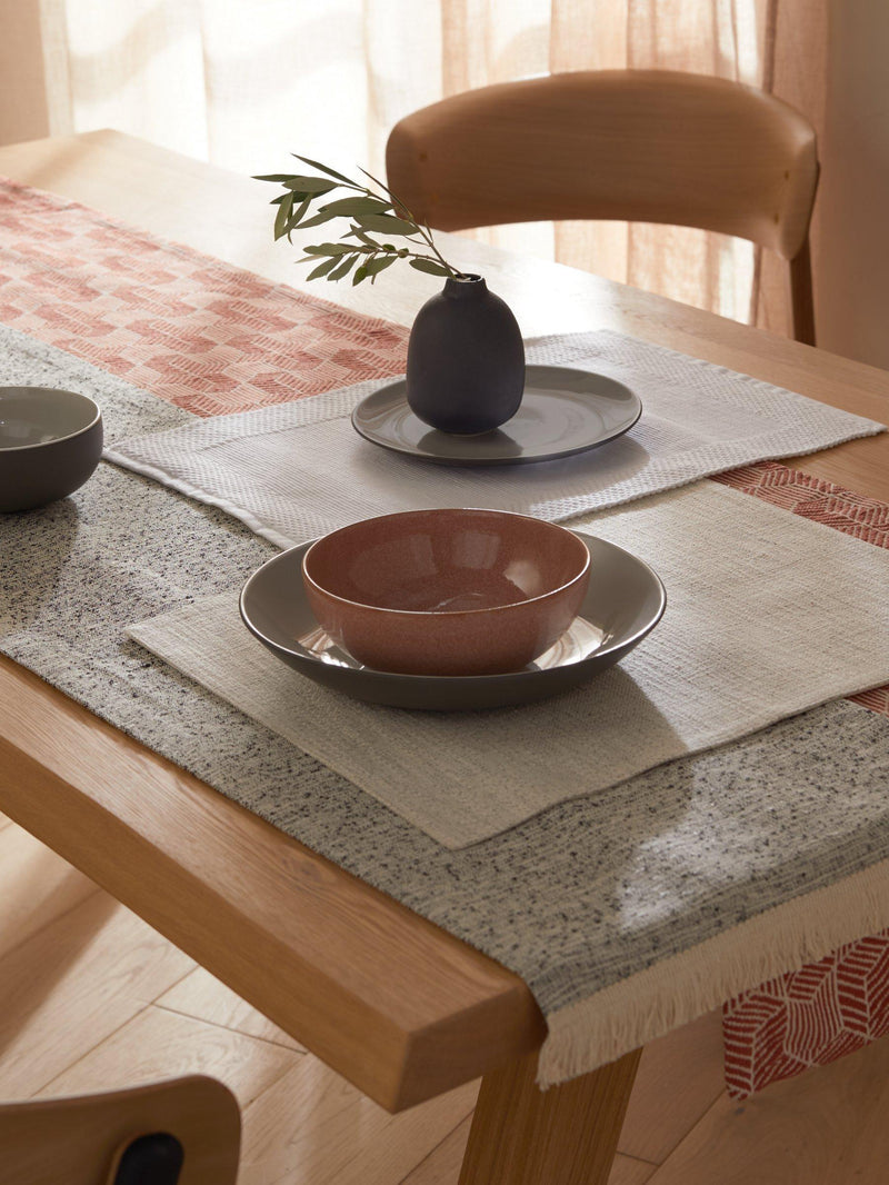 John Lewis cotton placemats set of 2 natural black, UK version