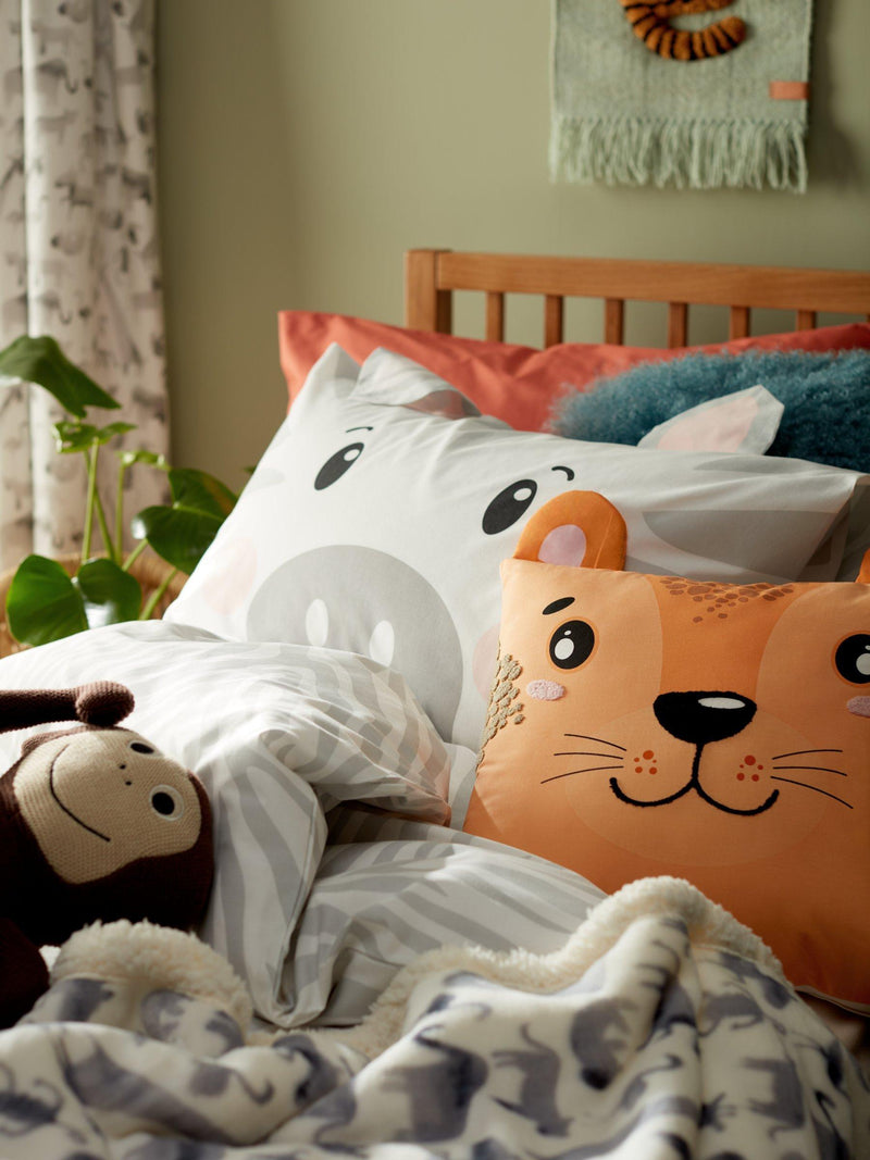 John Lewis Safari & Friends blackout curtains pair, imported from the UK