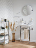 John Lewis Opus light pull chrome bathroom accessory (British brand)