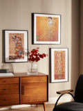 John Lewis Klimt Knight framed print 70x40cm, UK version