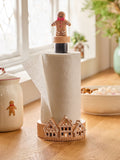 Natural Light Up Gingerbread Kitchen Roll Holder