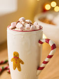 Gingerbread Latte Mug Hand Painted 12.5cm, imported from the UK