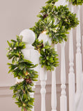 Dibor Green Wild Privet Light Up Garland 180cm - British product