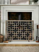 Next Dibor Silver Kensington Firescreen- Buy online at McGrocer