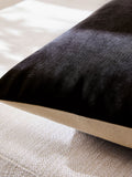 Sosandar Natural Serafina Jacquard Border Cushion 50cm (British brand)